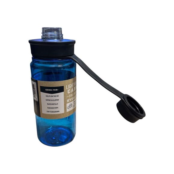 Yeti Yonder 20 Oz Water Bottle with Tether Chug Cap- Big Wave Blue NWT - Picture 4 of 4